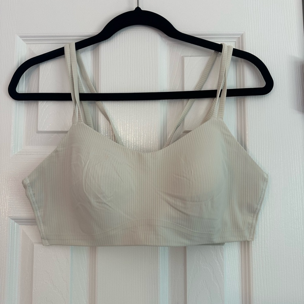 Lululemon Like A Cloud ribbed bra -Bone